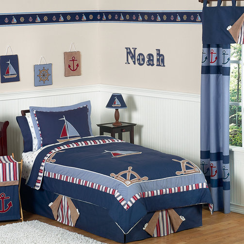 Nojo Dreamy Nights 4 Piece Comforter Set with Diaper Stacker main image 0